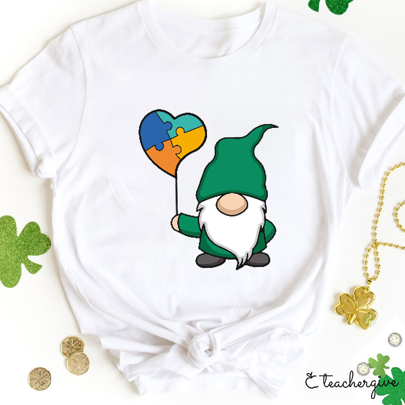 SLP Balloon Gnome Teacher T-Shirt