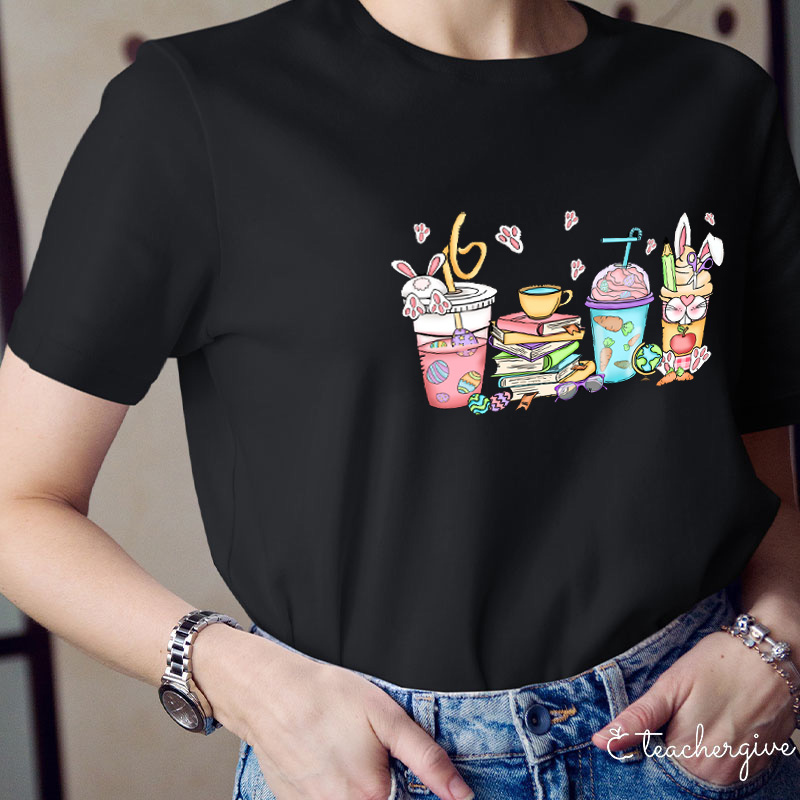 Bunnies' Fuel Teacher T-Shirt