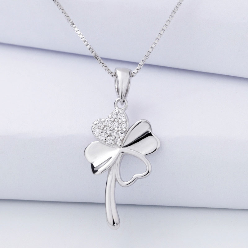 Lucky Clover Teacher Necklace
