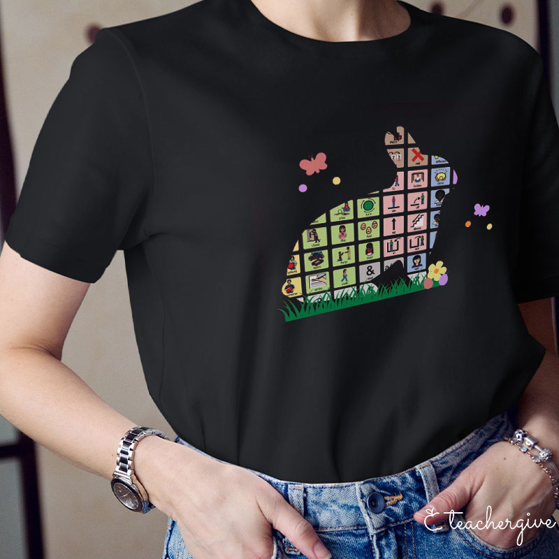 Little Bunny Teacher T-Shirt