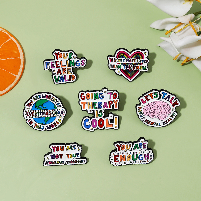 Be Proud Of Who You Are Teacher Pin Set