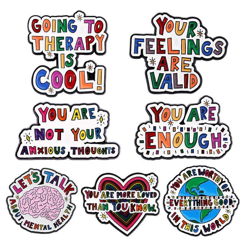 Be Proud Of Who You Are Teacher Pin Set