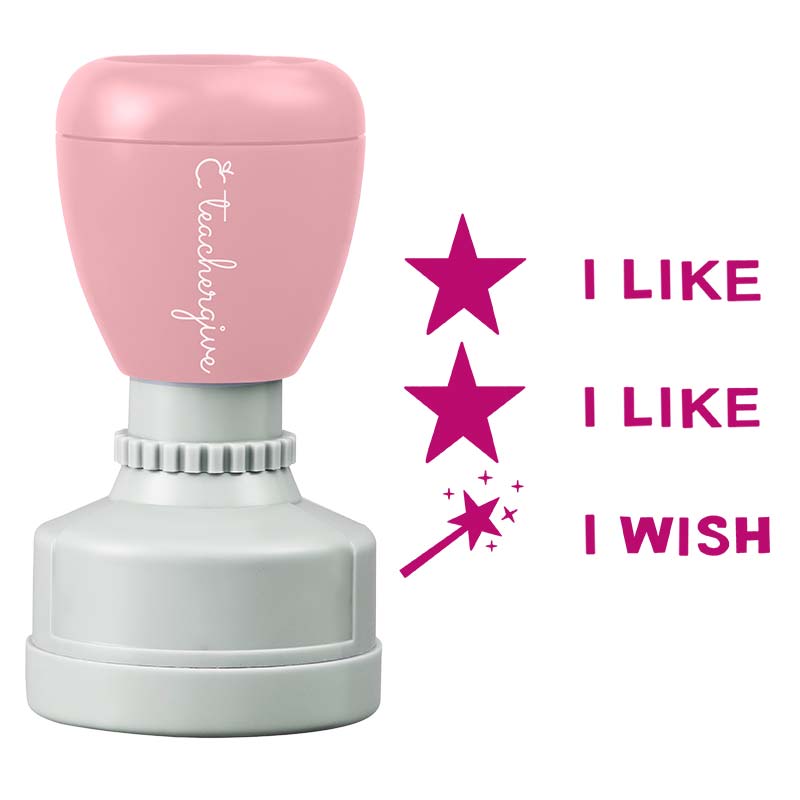 I like I Like I Wish Teacher Stamp