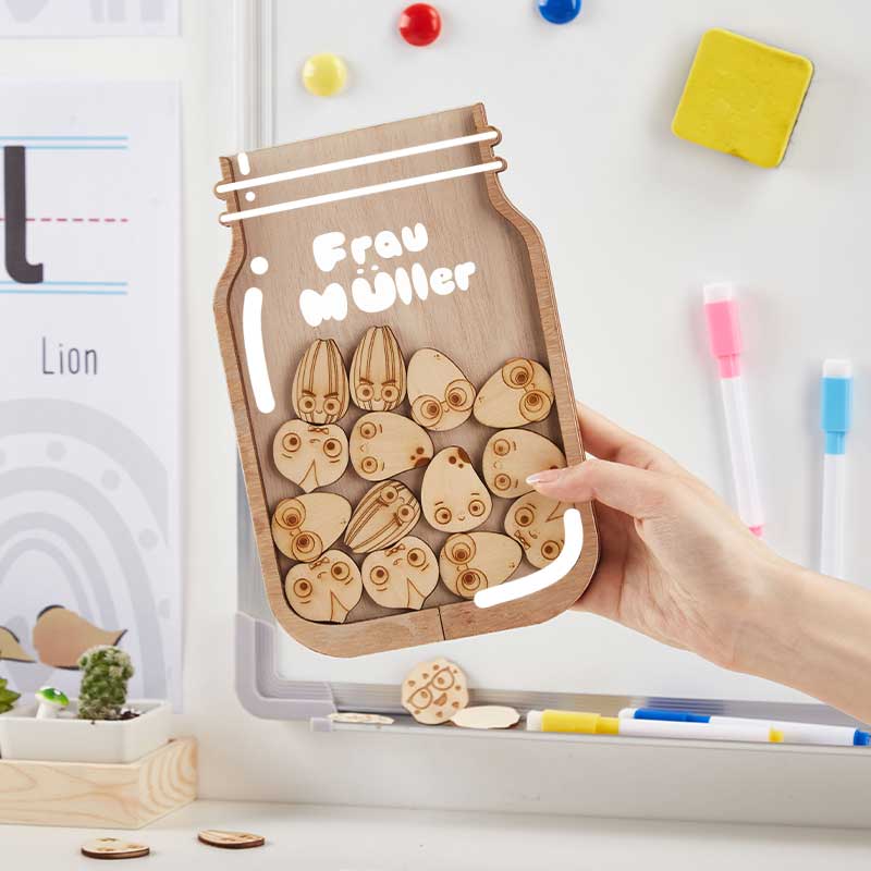 Personalisiert Gute Leistung Lehrer Belohnung Glas