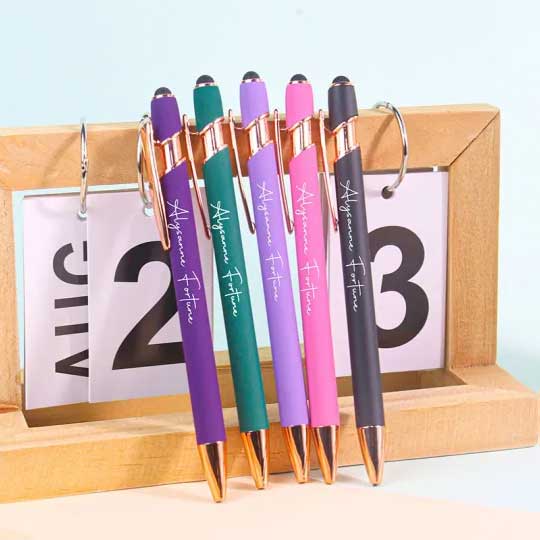 Personalisiert Luxuriöser Sanfte Berührung Lehrer Kugelschreiber