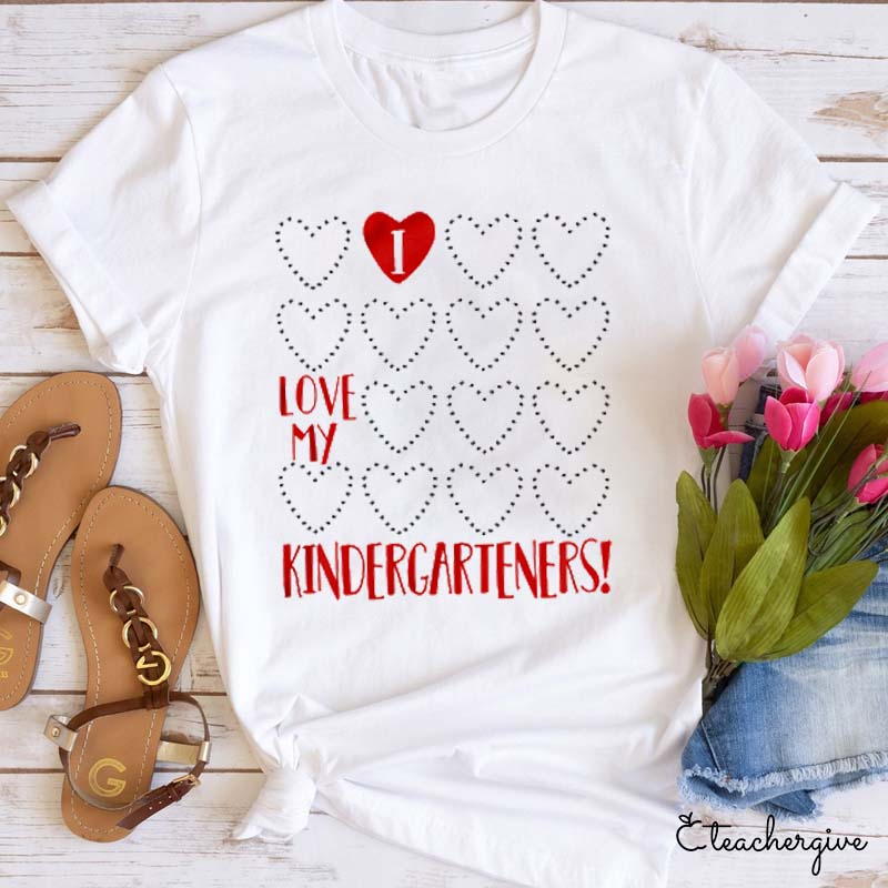 Personalized I Love My Students Teacher T-Shirt