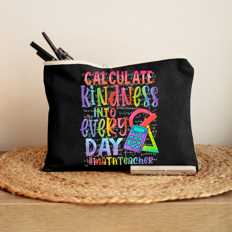 Calculate Kindness Into Everyday Makeup Bag