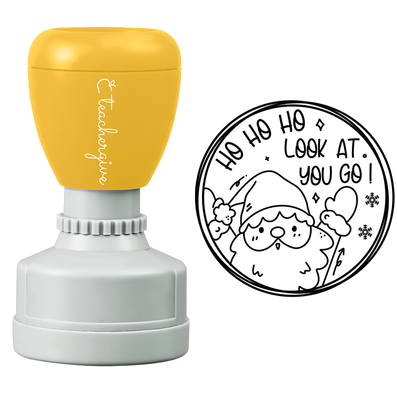 Look At You Go Teacher Stamp