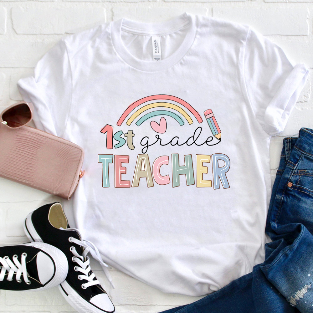 Rainbow Teacher T-Shirt
