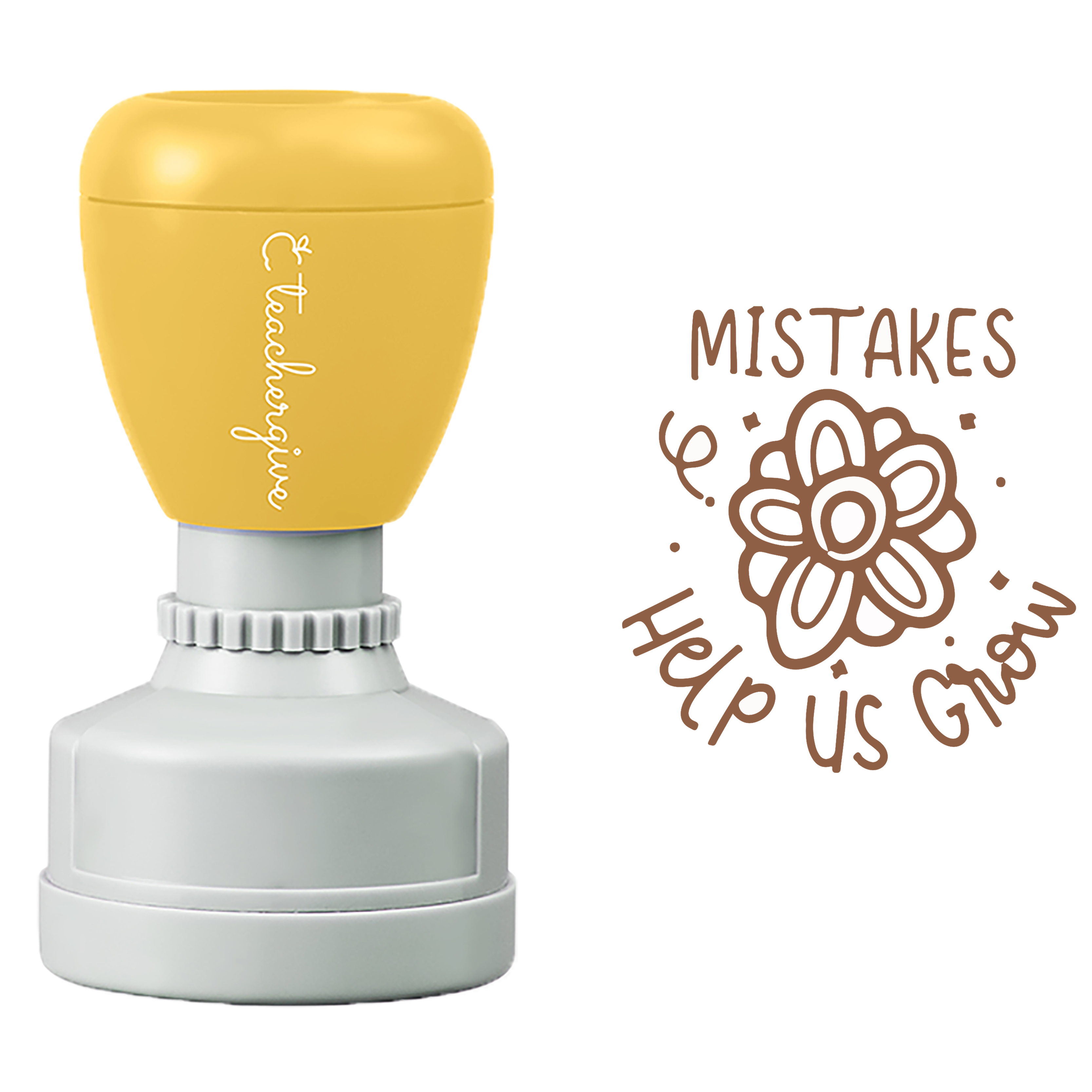 Mistakes Help Us Grow Stamp