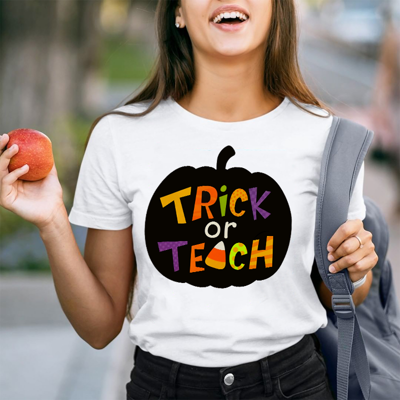 Trick Or Teach Candy Corn T-Shirt