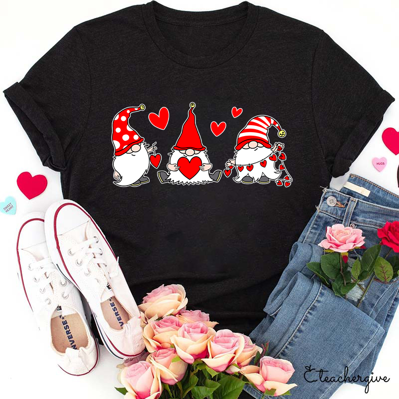 Love Gnomes Teacher T-Shirt