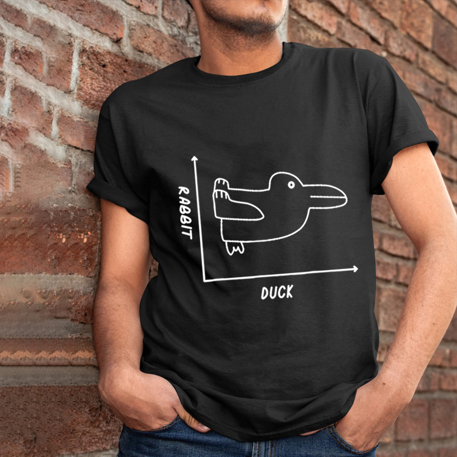 Duck Rabbit Graph T-Shirt