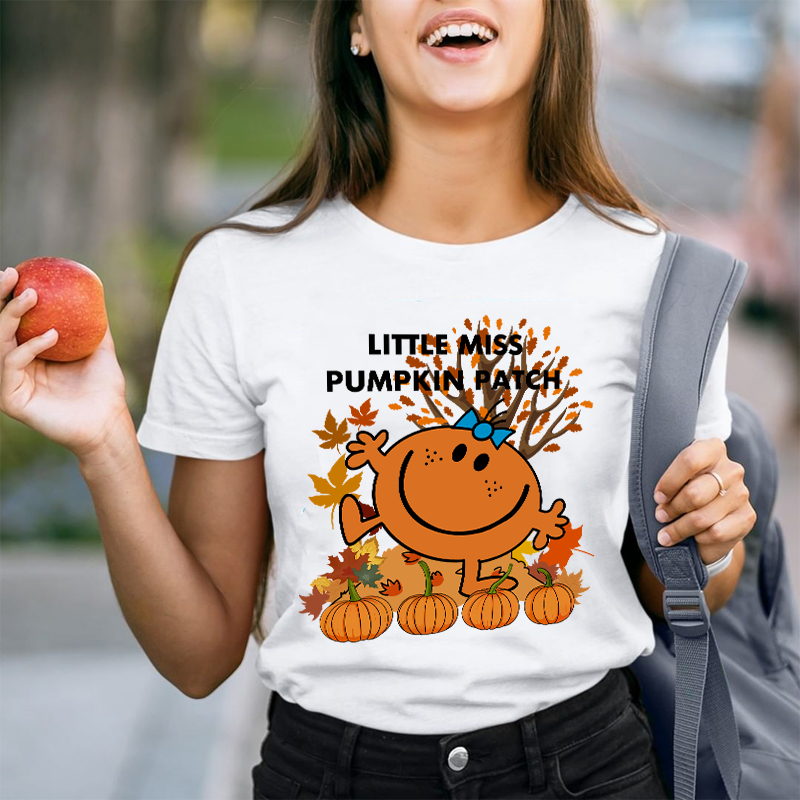 Little Miss Go To A Pumpkin Patch T-Shirt
