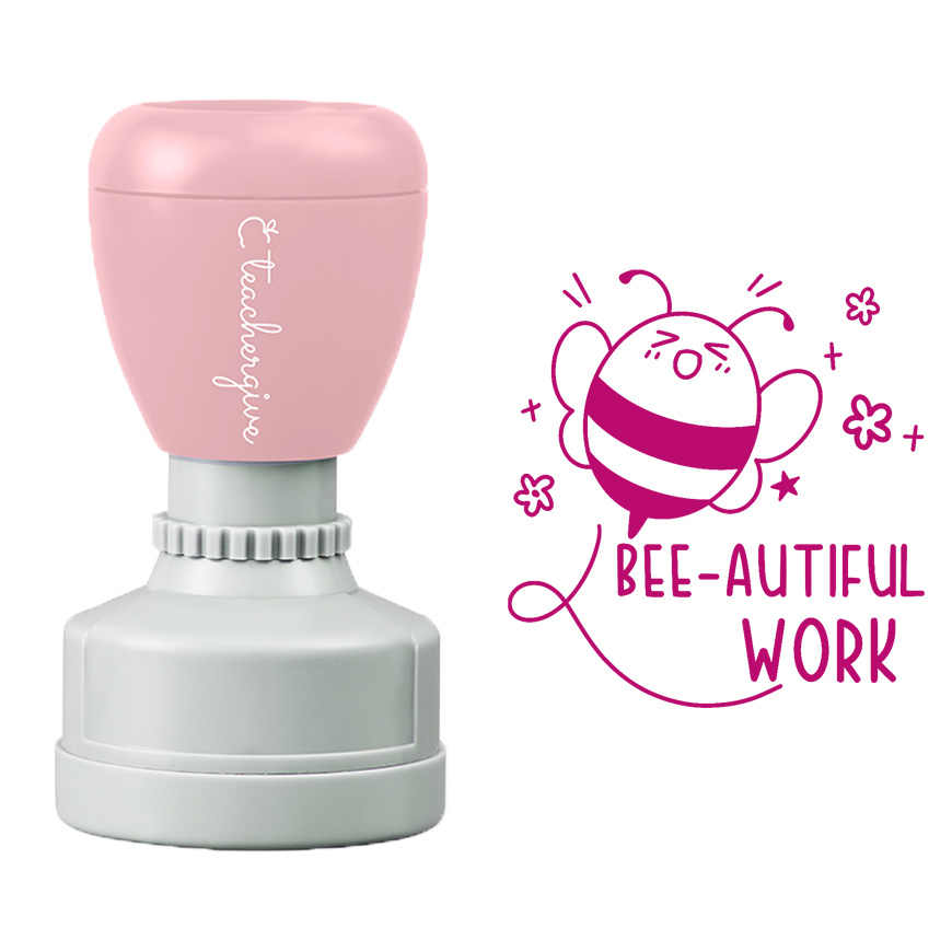 Bee-Autiful Work Stamp
