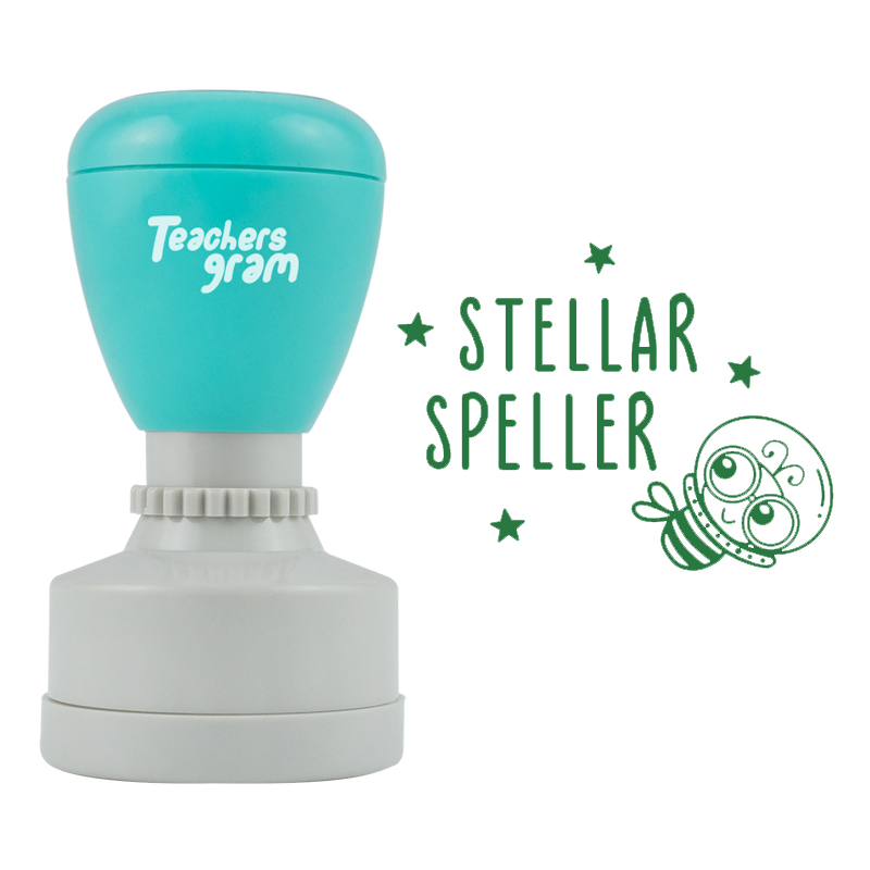 Steller Speller Lehrer Stempel