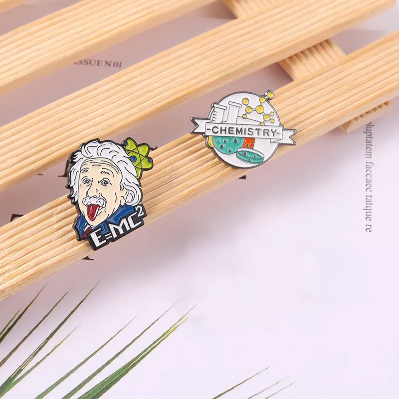 Einstein Flaschenmode Pin-Set