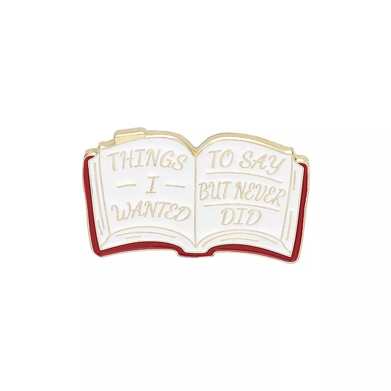 Buch Alphabet Reihe Pin-Set