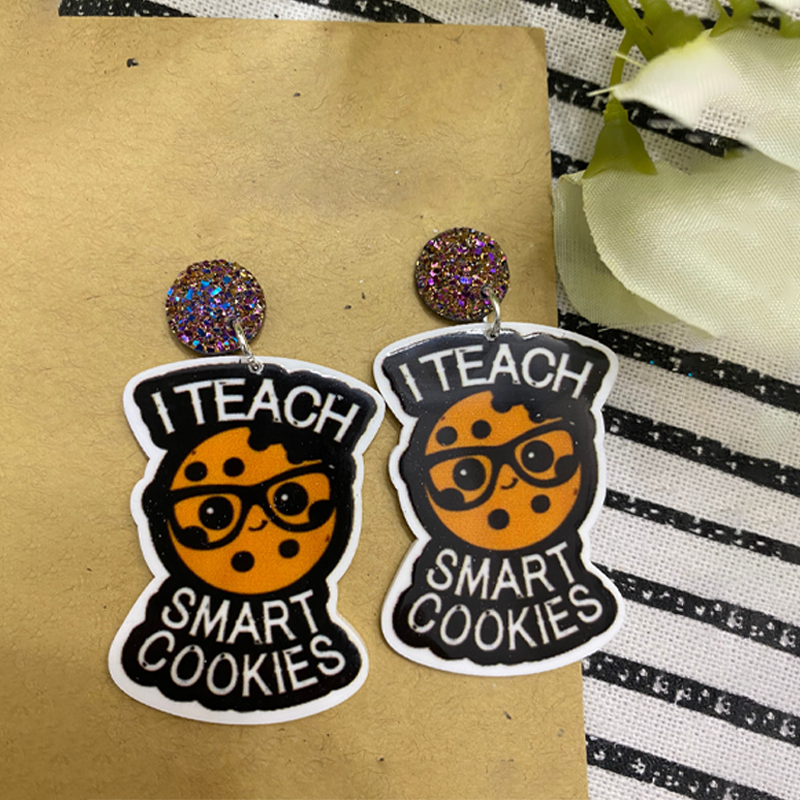 Cookie Teacher Earrings