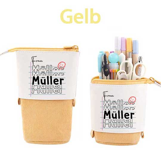 Personalisiert Name Federmäppchen Mäppchen