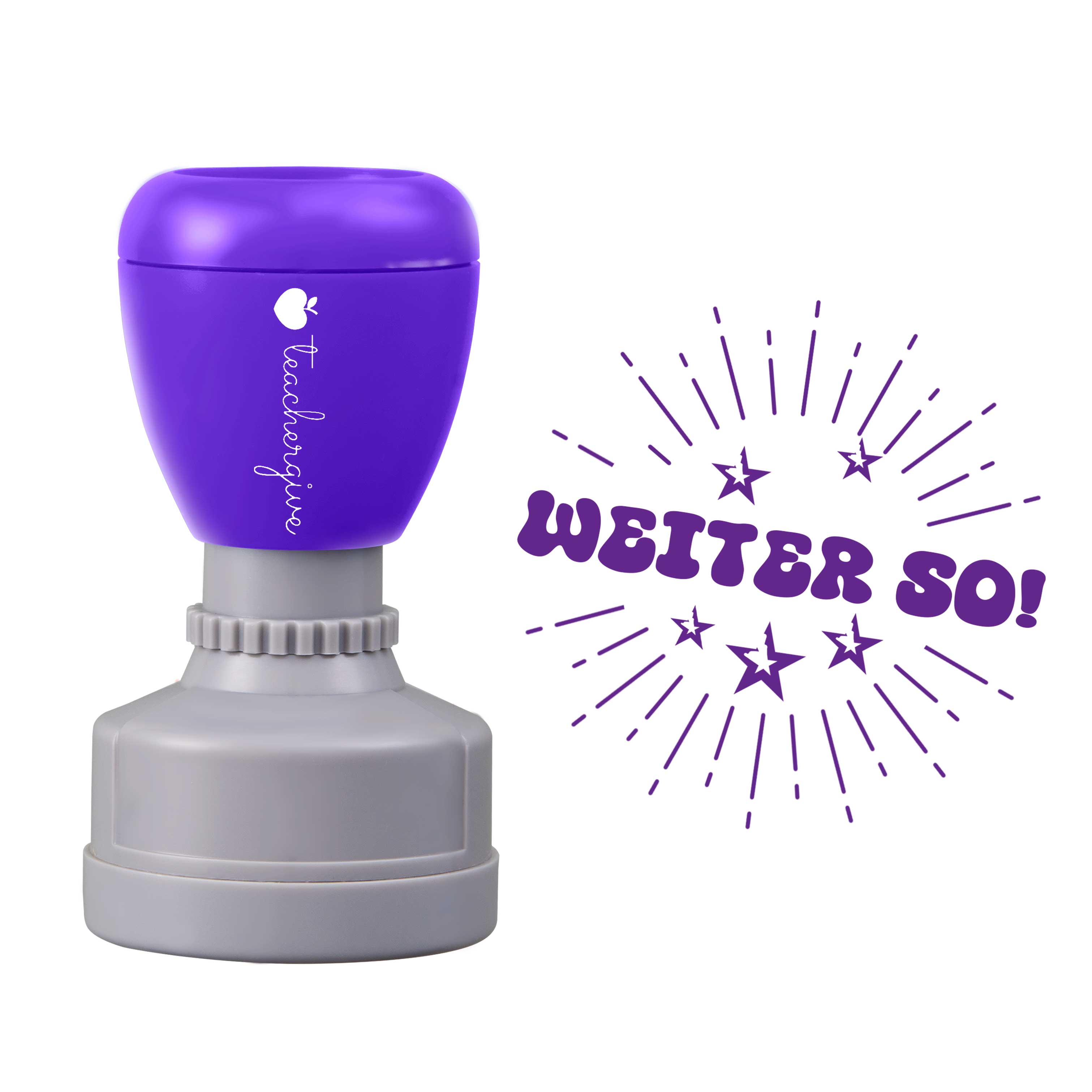 Weiter So Lehrer Stempel