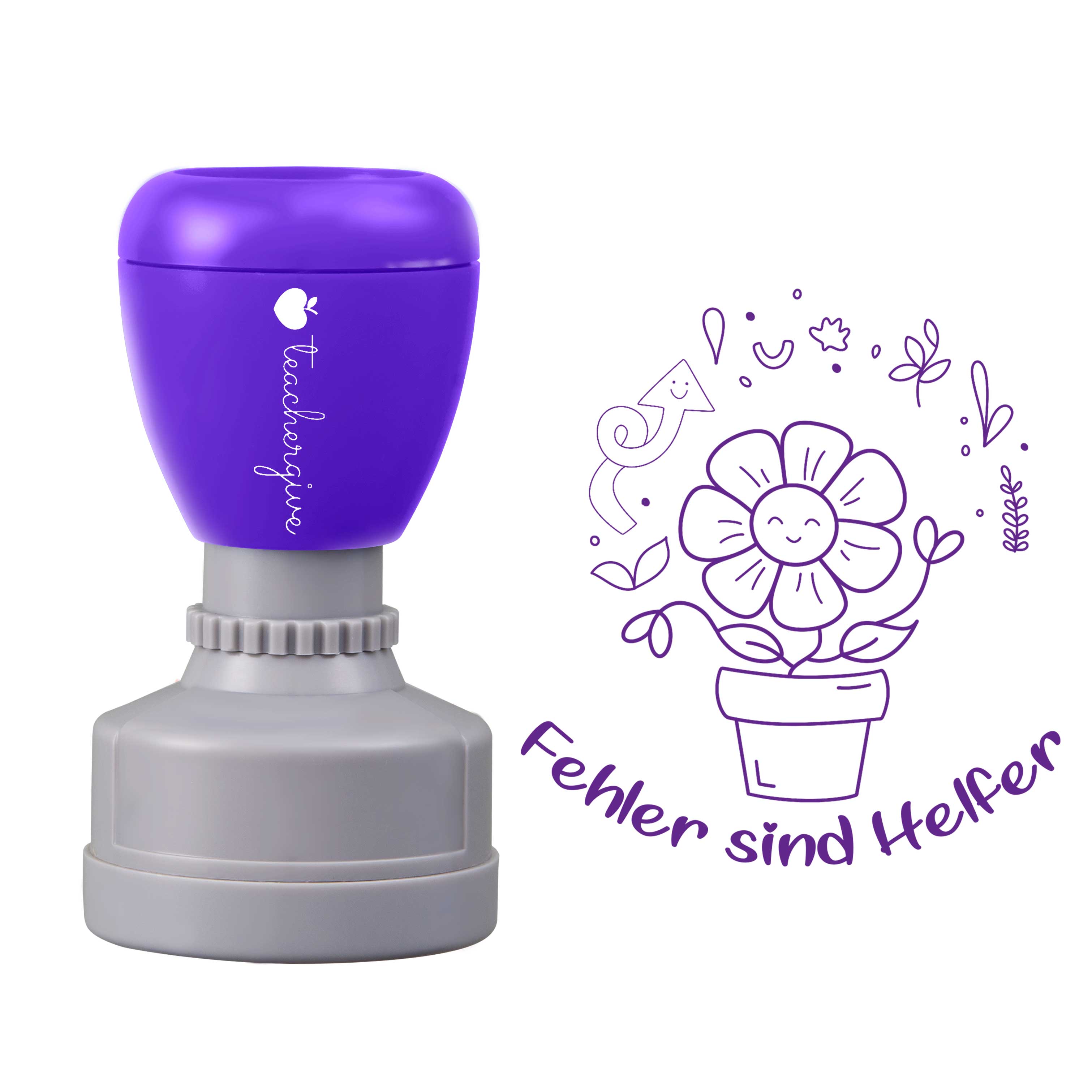 Fehler Sind Helfer Lehrer Stempel
