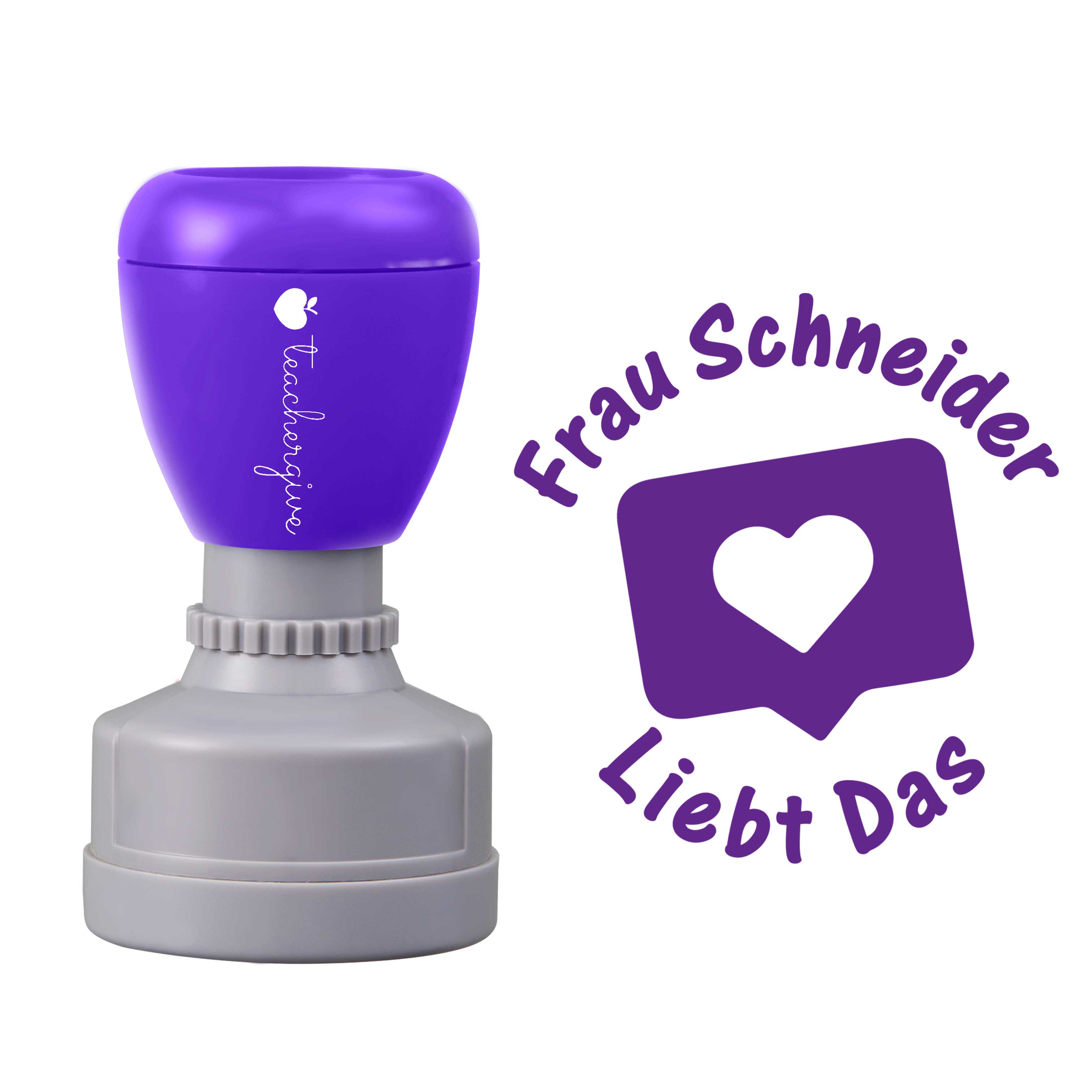 Personalisiert Liebe Das Stempel