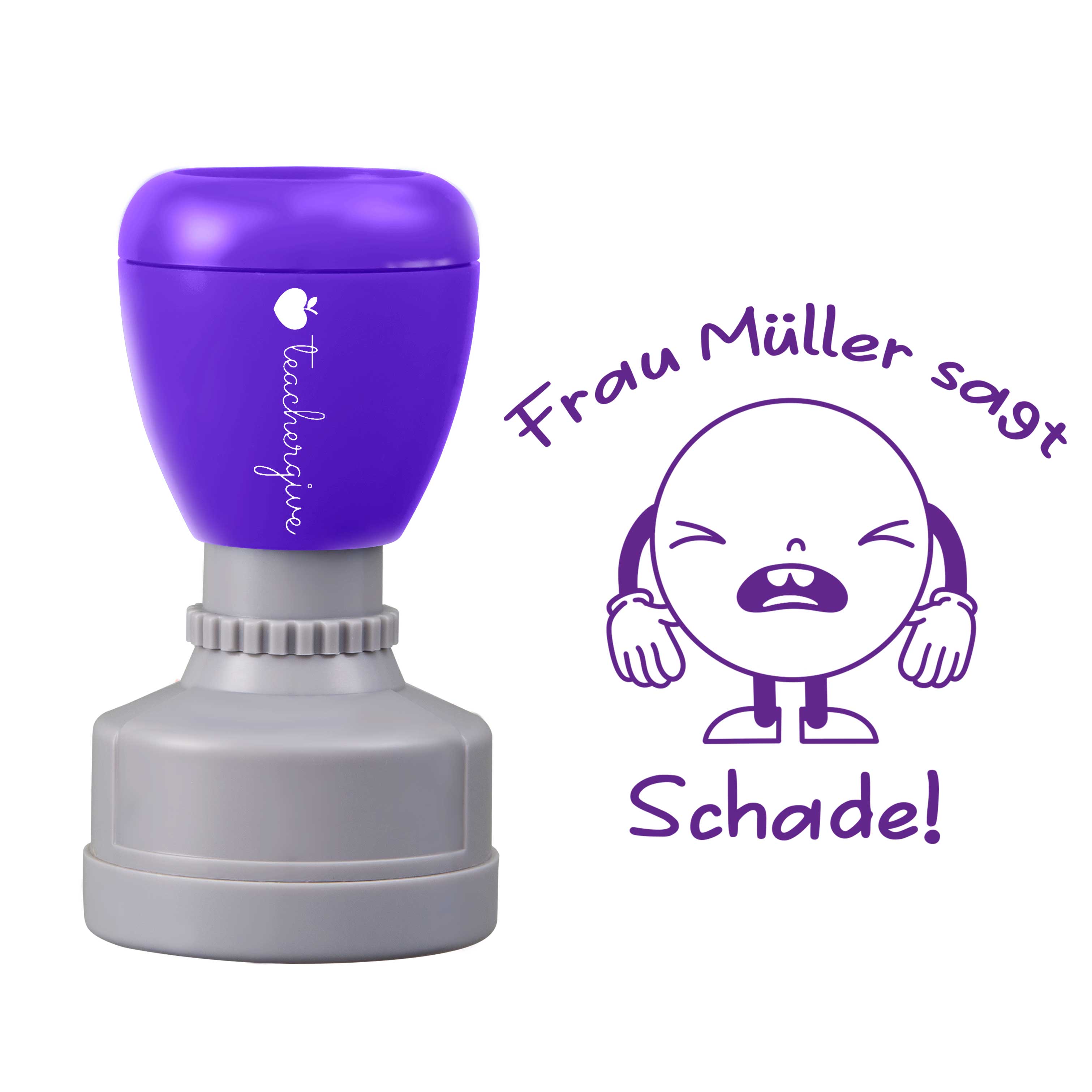 Personalisiert Sagt Schade Lehrer Stempel