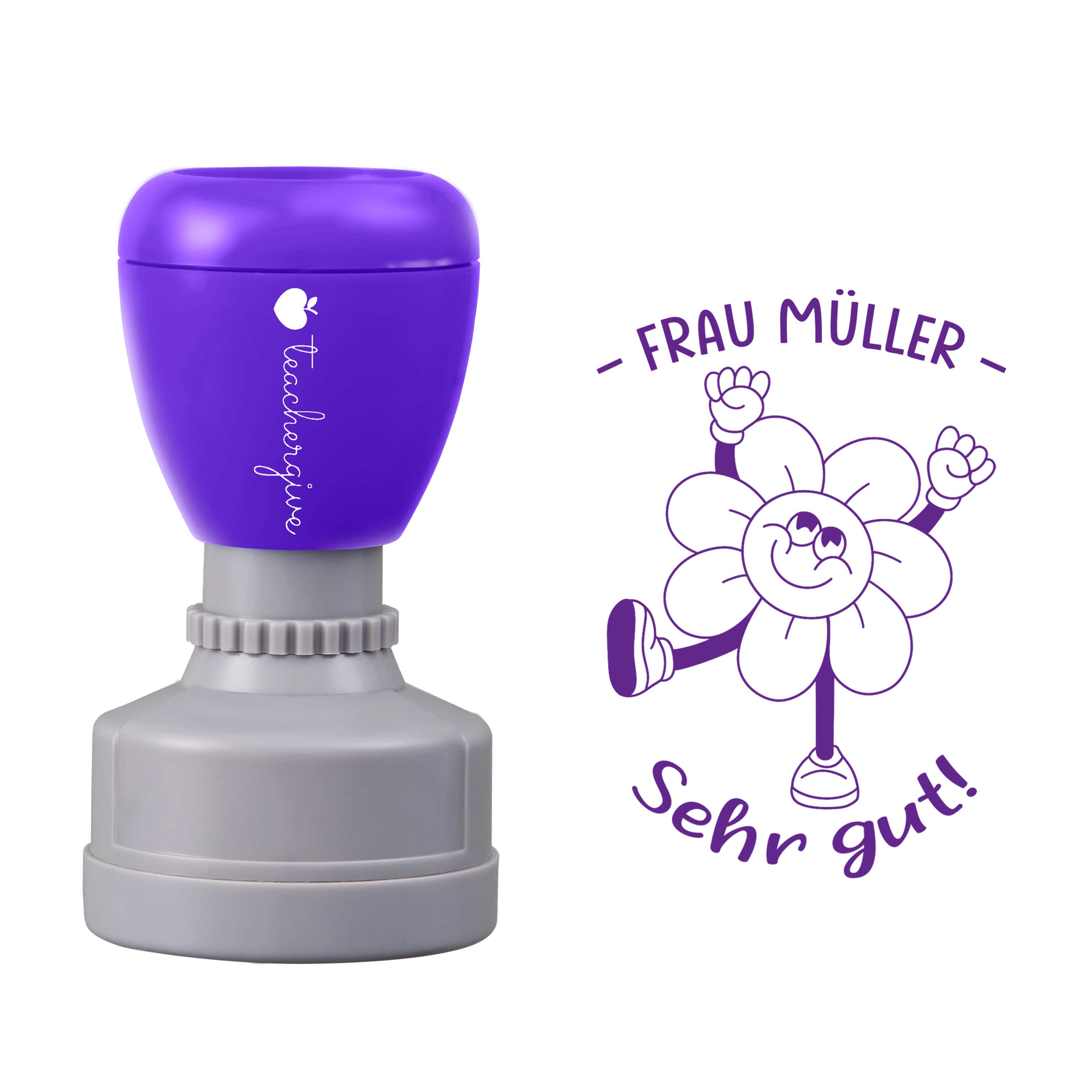 Personalisiert sehr gut Lehrer Stempel