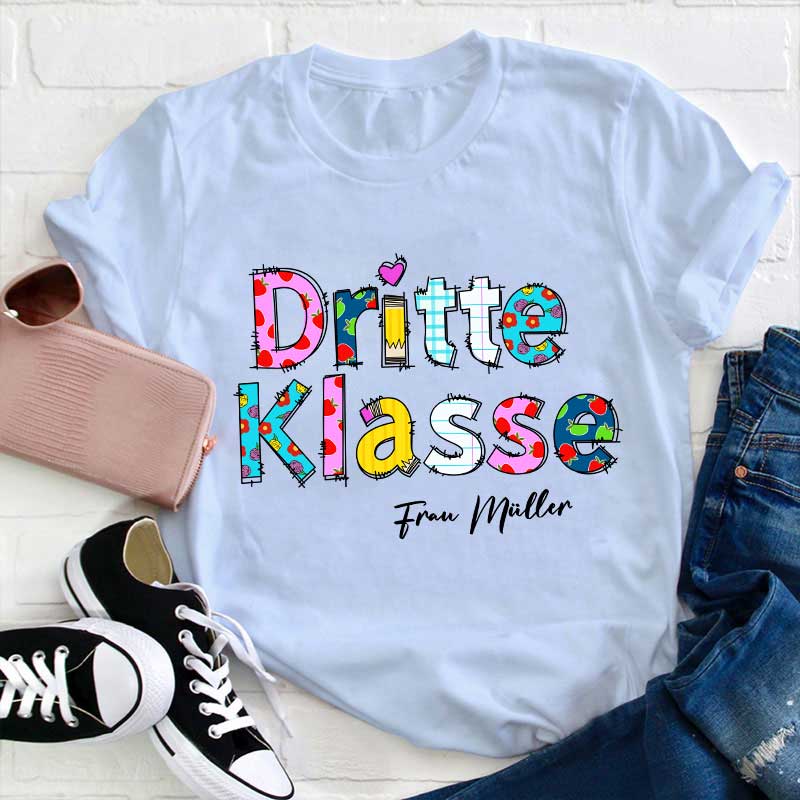 Personalisiertes Klasse T-Shirt