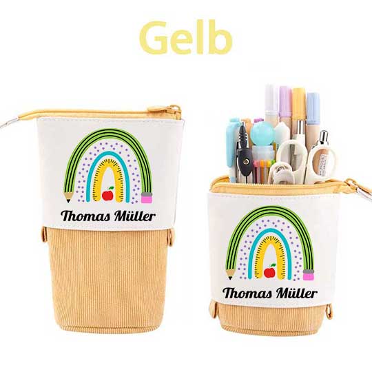 Personalisiert Name Bleistift Federmäppchen Mäppchen