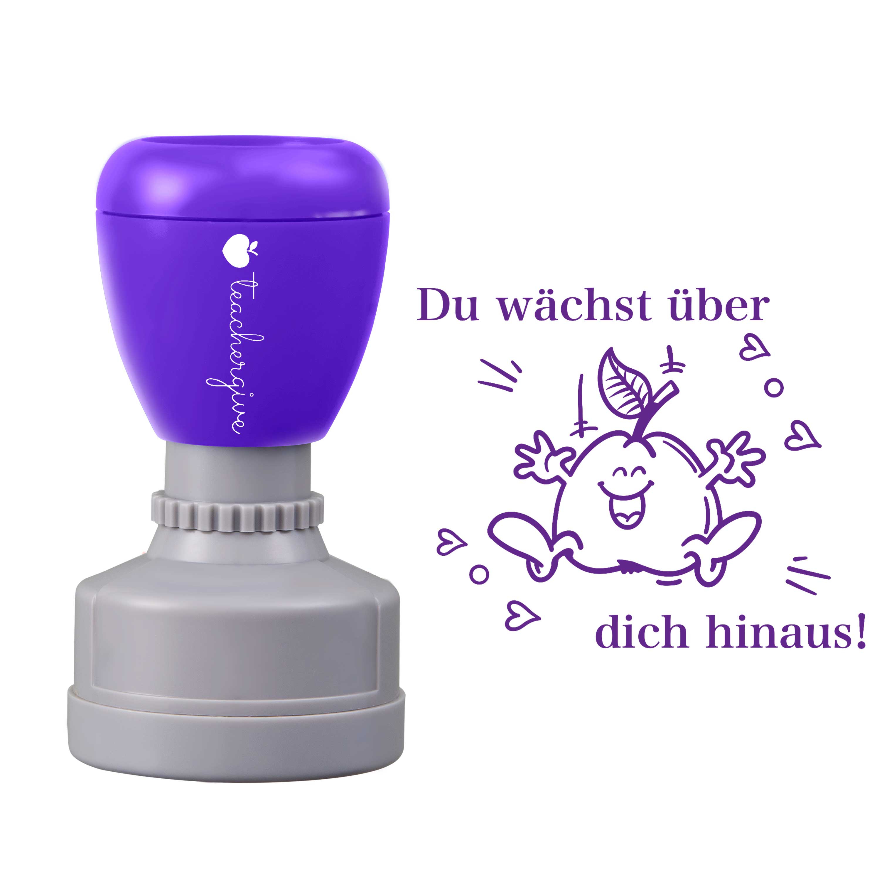 Du Wächst über Dich Hinaus Lehrer Stempel