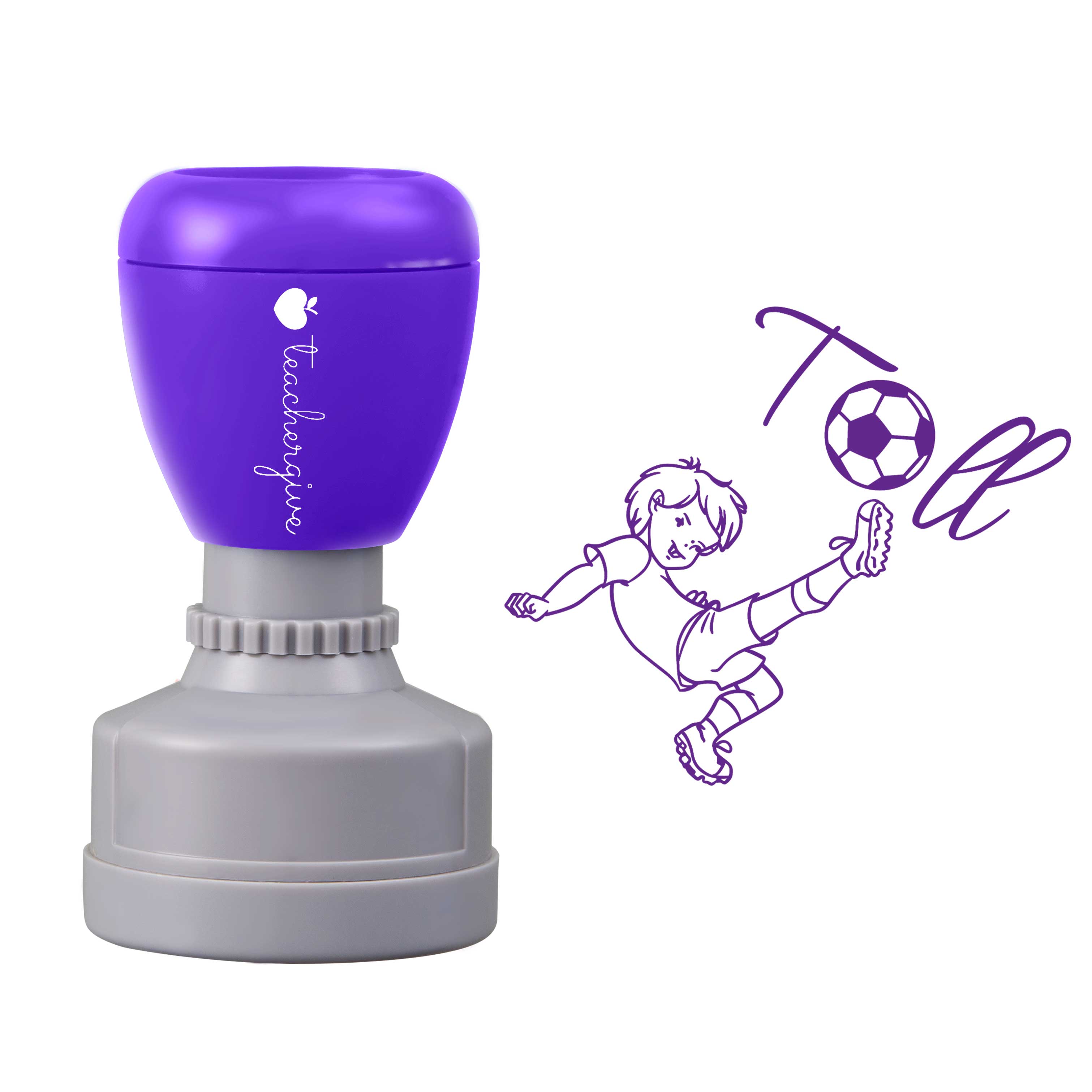 Ganz Toll Fußball Lehrer Stempel