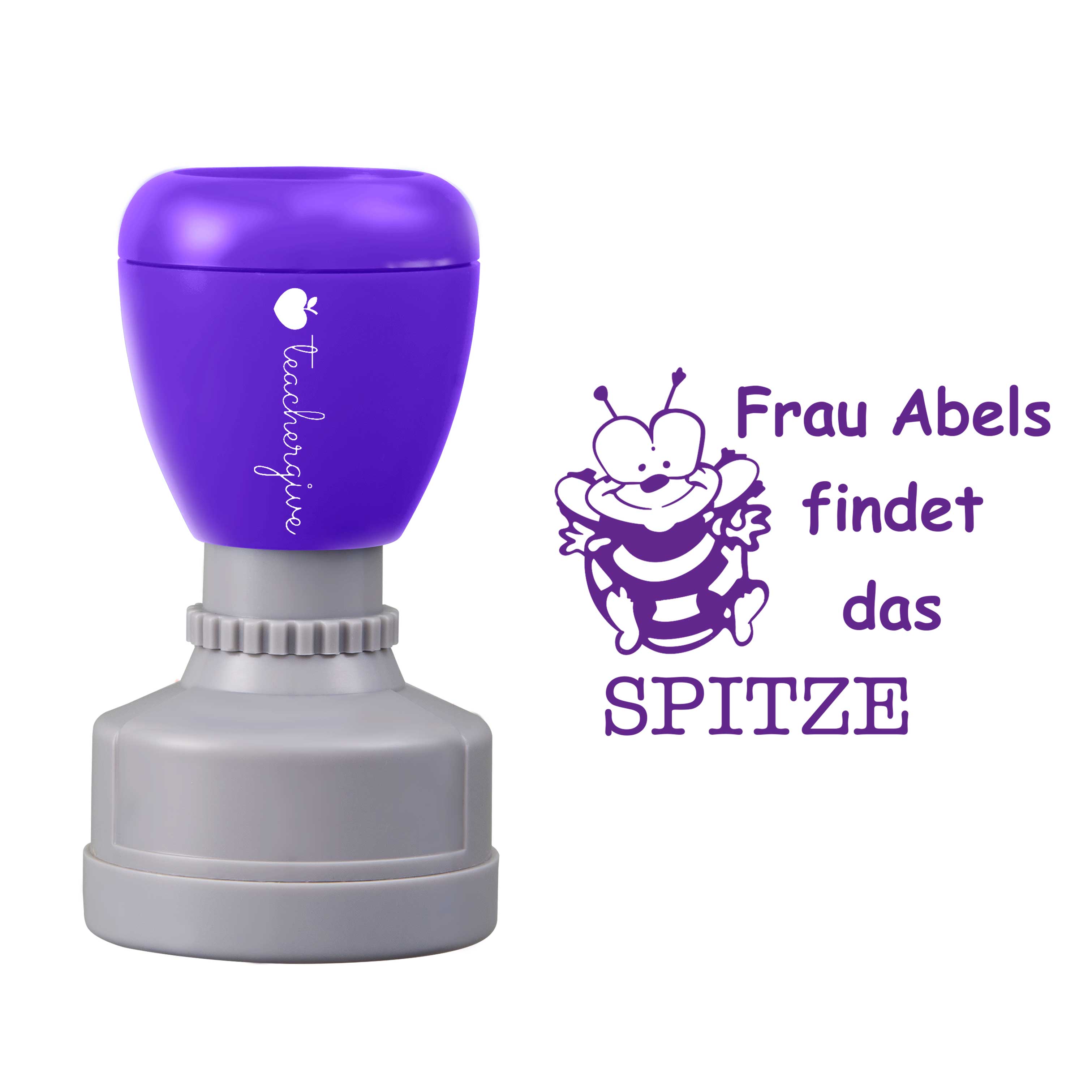 Personalisiert Findet Das Spitze Lehrer Stempel