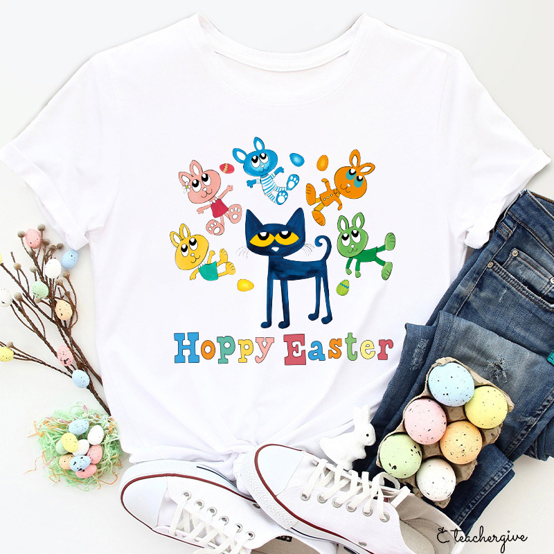 Hoppy Easter Teacher T-Shirt