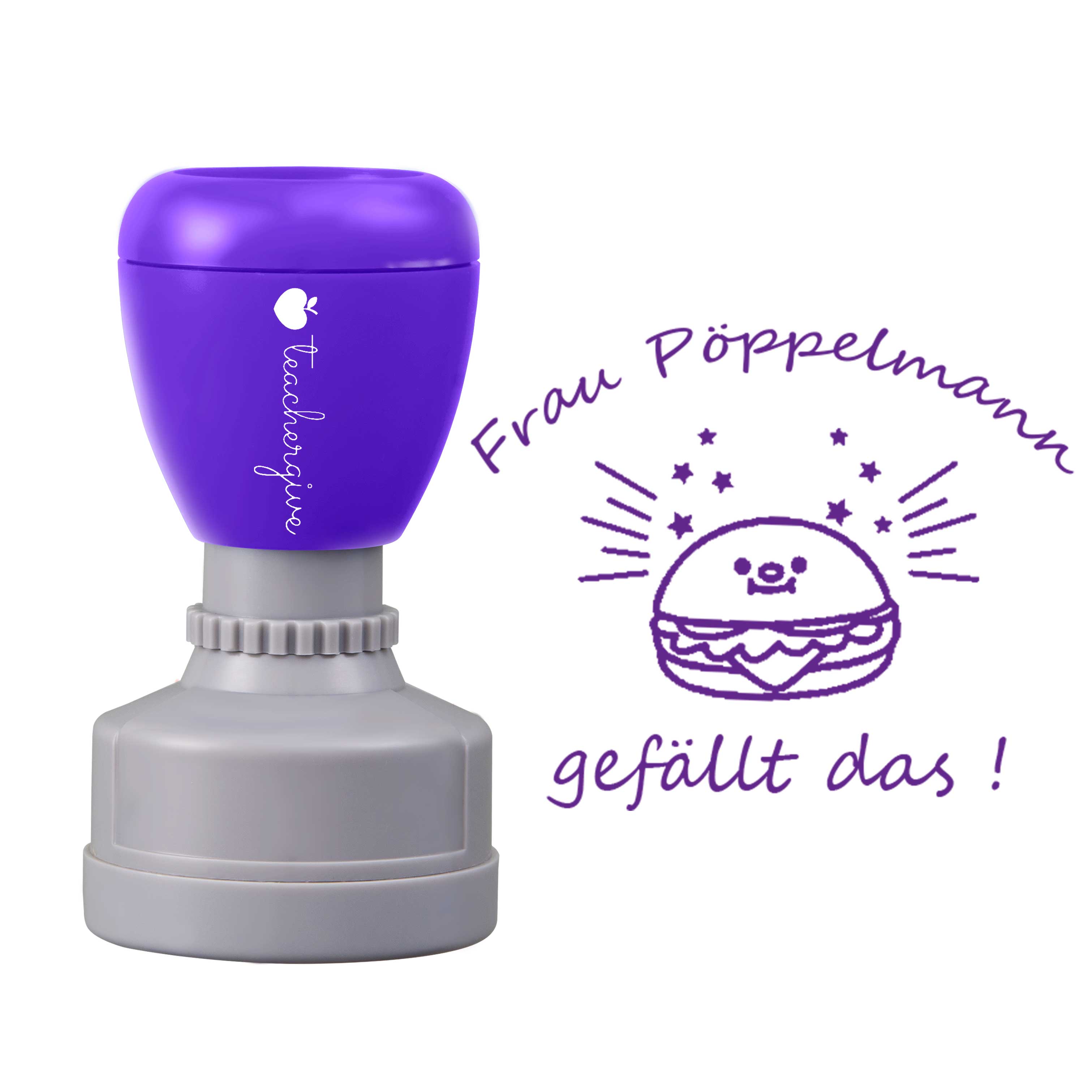Personalisiert Gefällt Das Lehrer Stempel