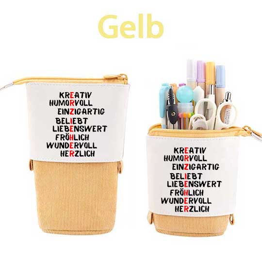Kreativ Humorvoll Herzlich Federmäppchen Mäppchen