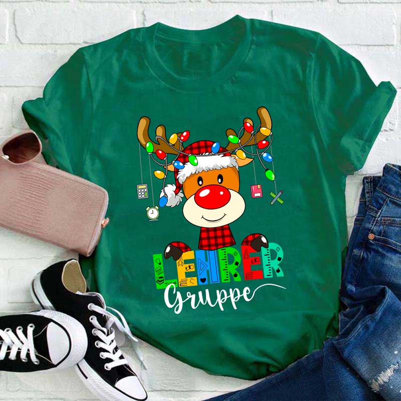 Frohe Weihnachten Alles Gute Zu Weihnachten Lehrer T-Shirt
