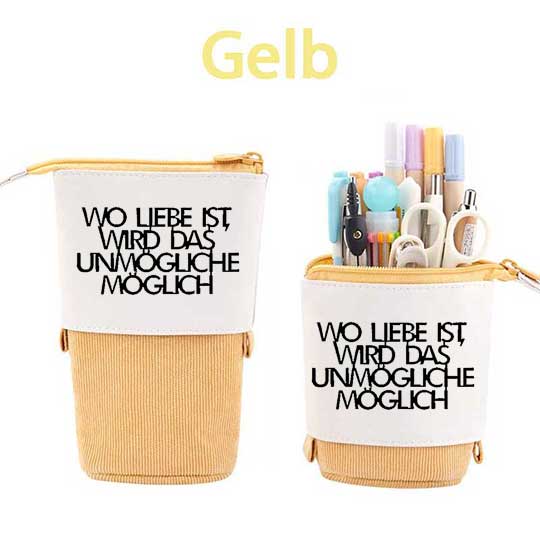 Wo Liebe Ist Wir Das Unmögliche Möglich Federmäppchen Mäppchen