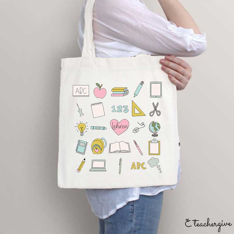 Lehren Lehrer Tragetasche