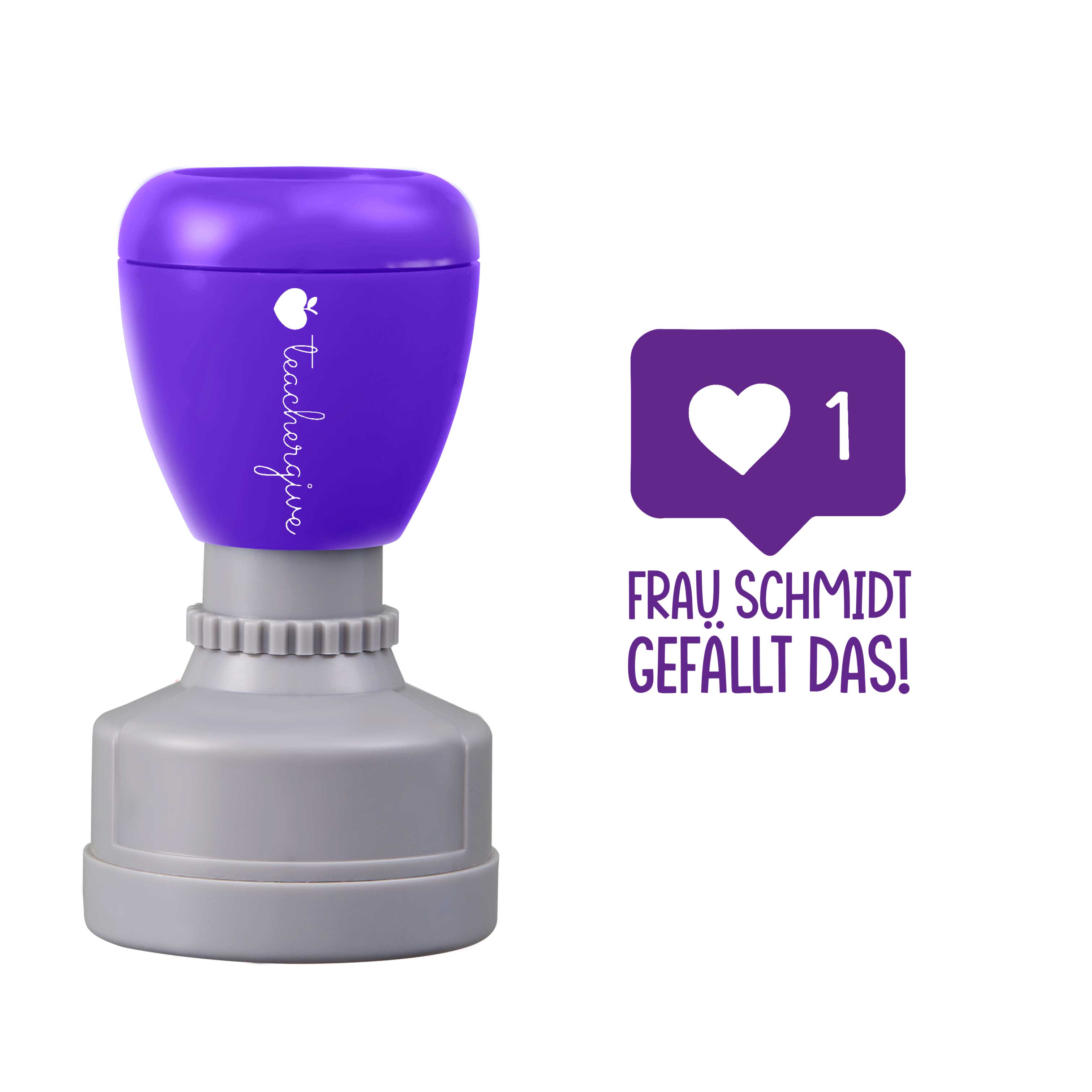 Personalisiert Gefällt Das Lehrer Stempel