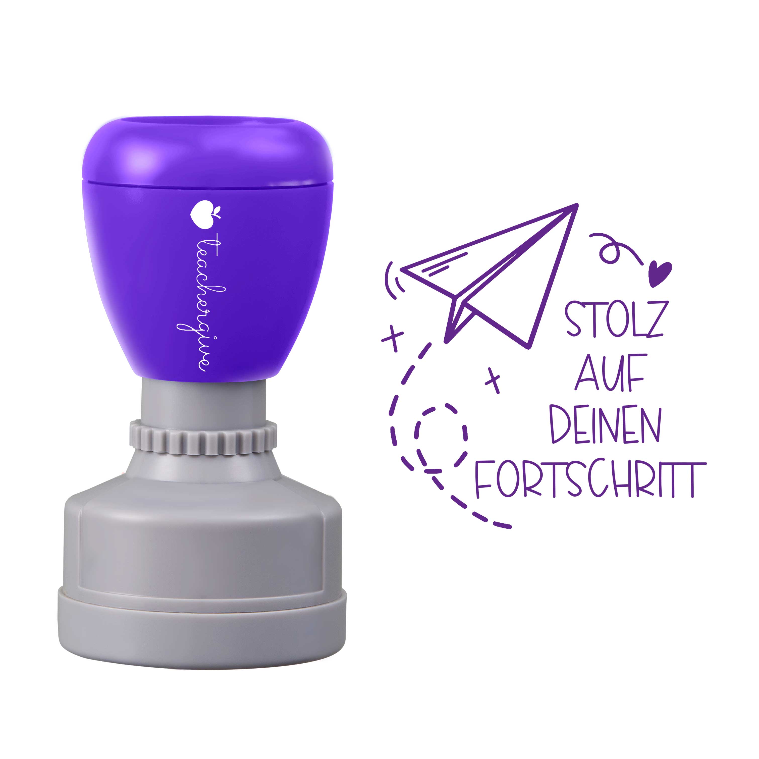 Stolz Auf Deinen Fortschritt Stempel