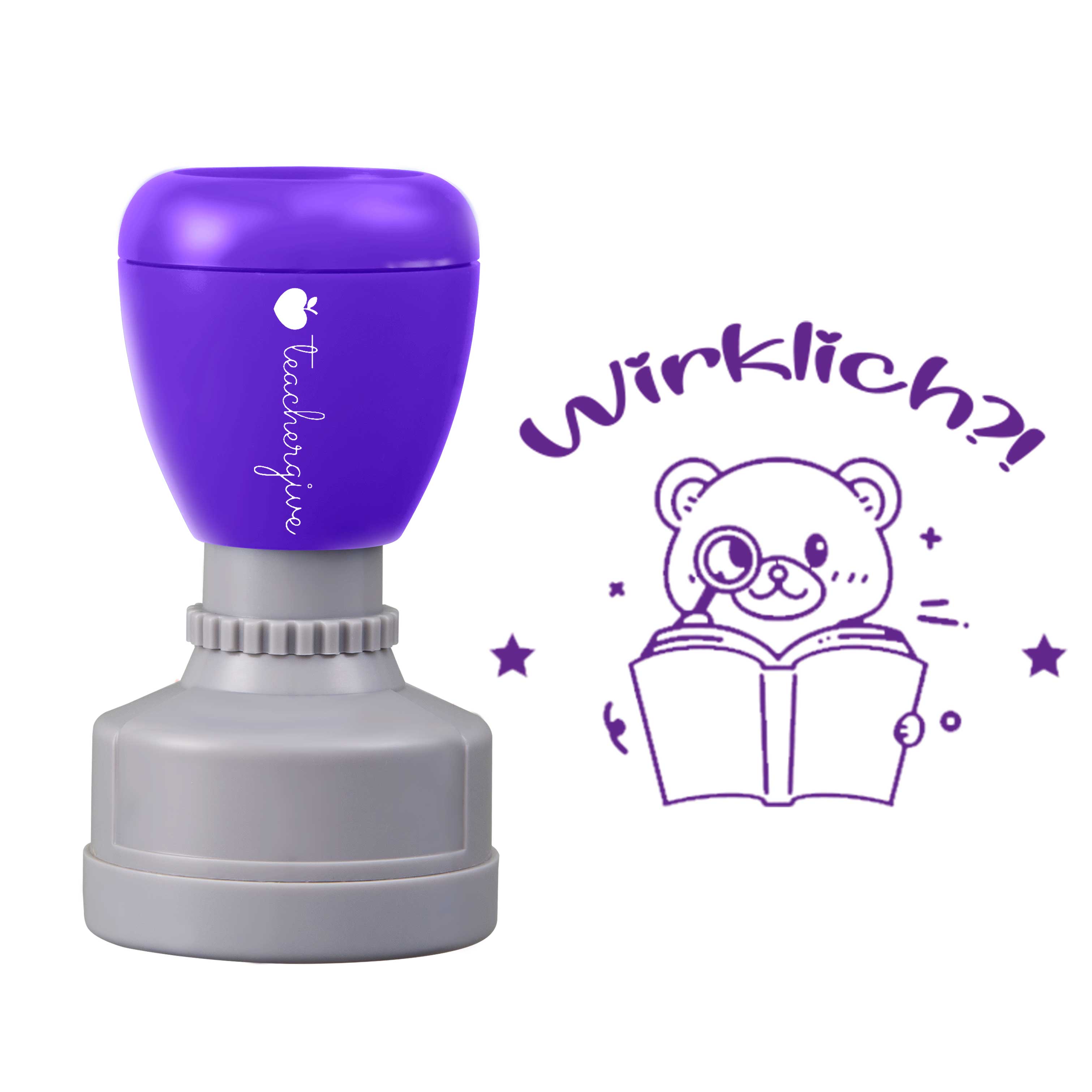 Ist Das Wirklich? Lehrer Stempel