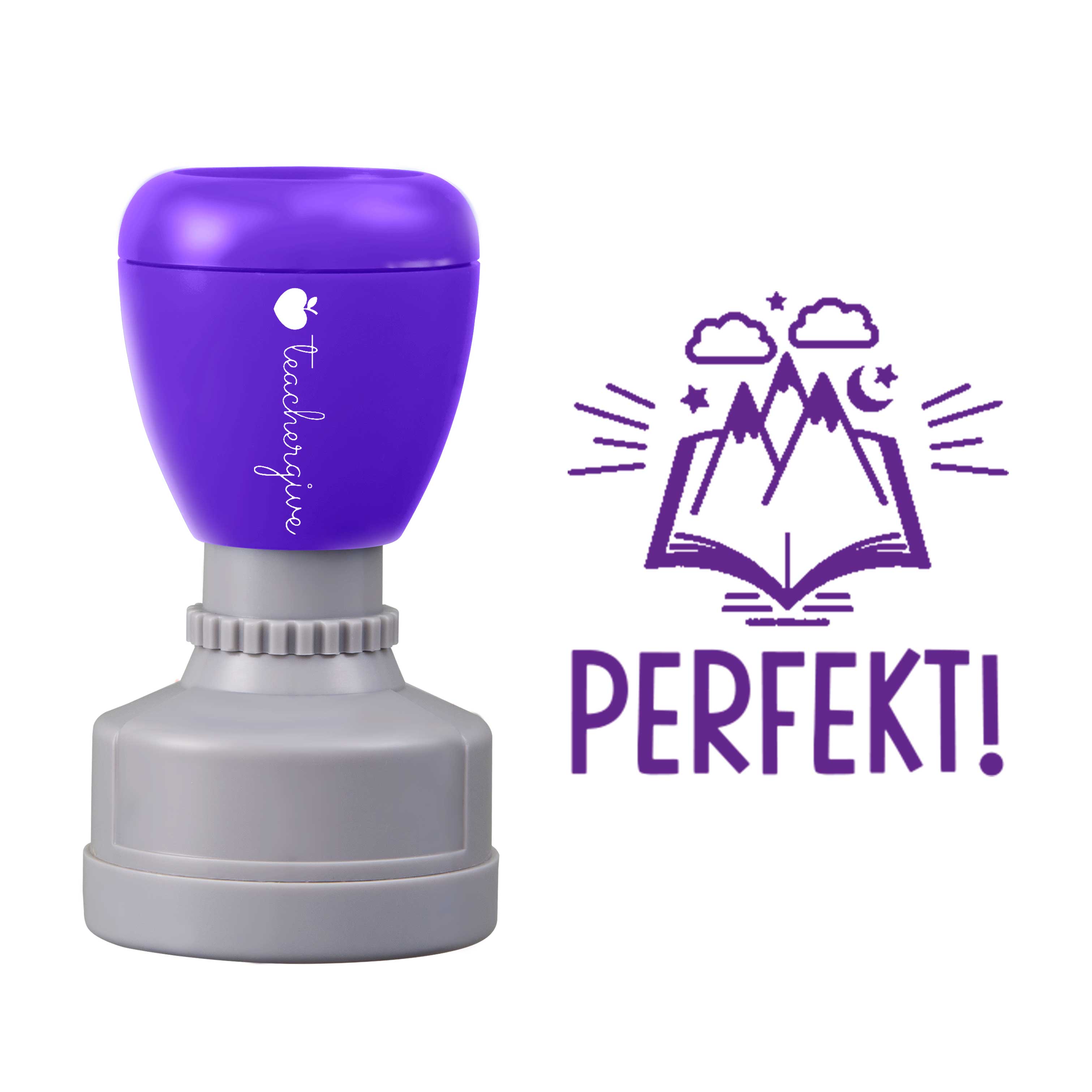 Perfekt Lehrer Stempel
