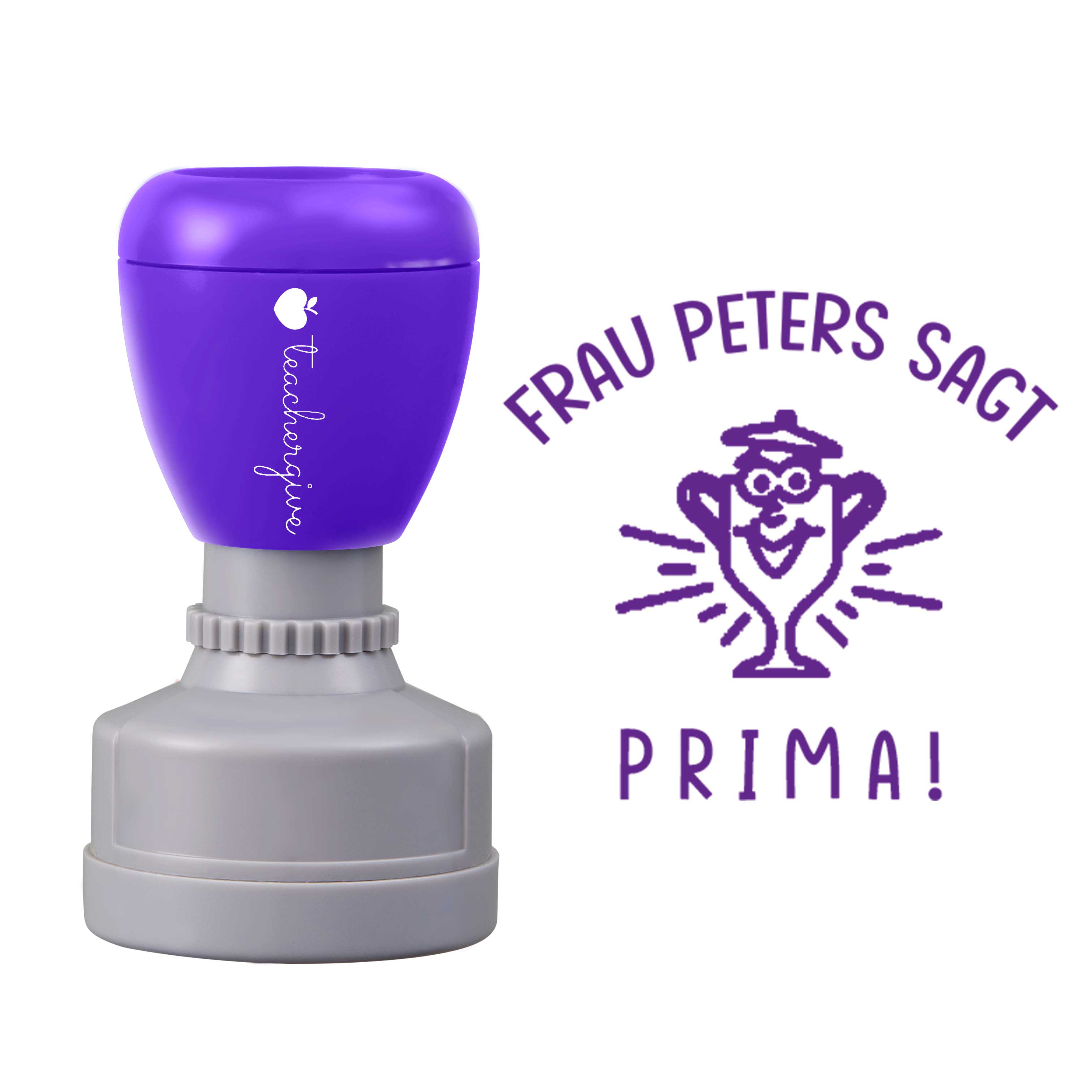 Personalisiert Sagt Prima Lehrer Stempel