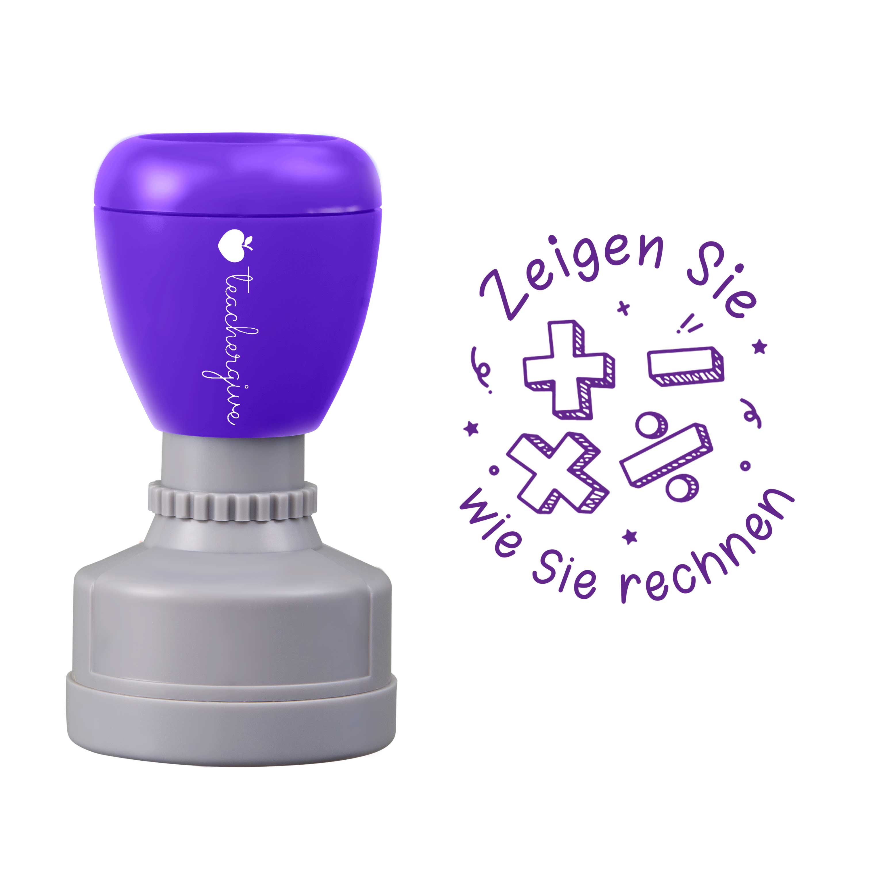 Zeigen Sie Wie Sie Rechnen Stempel