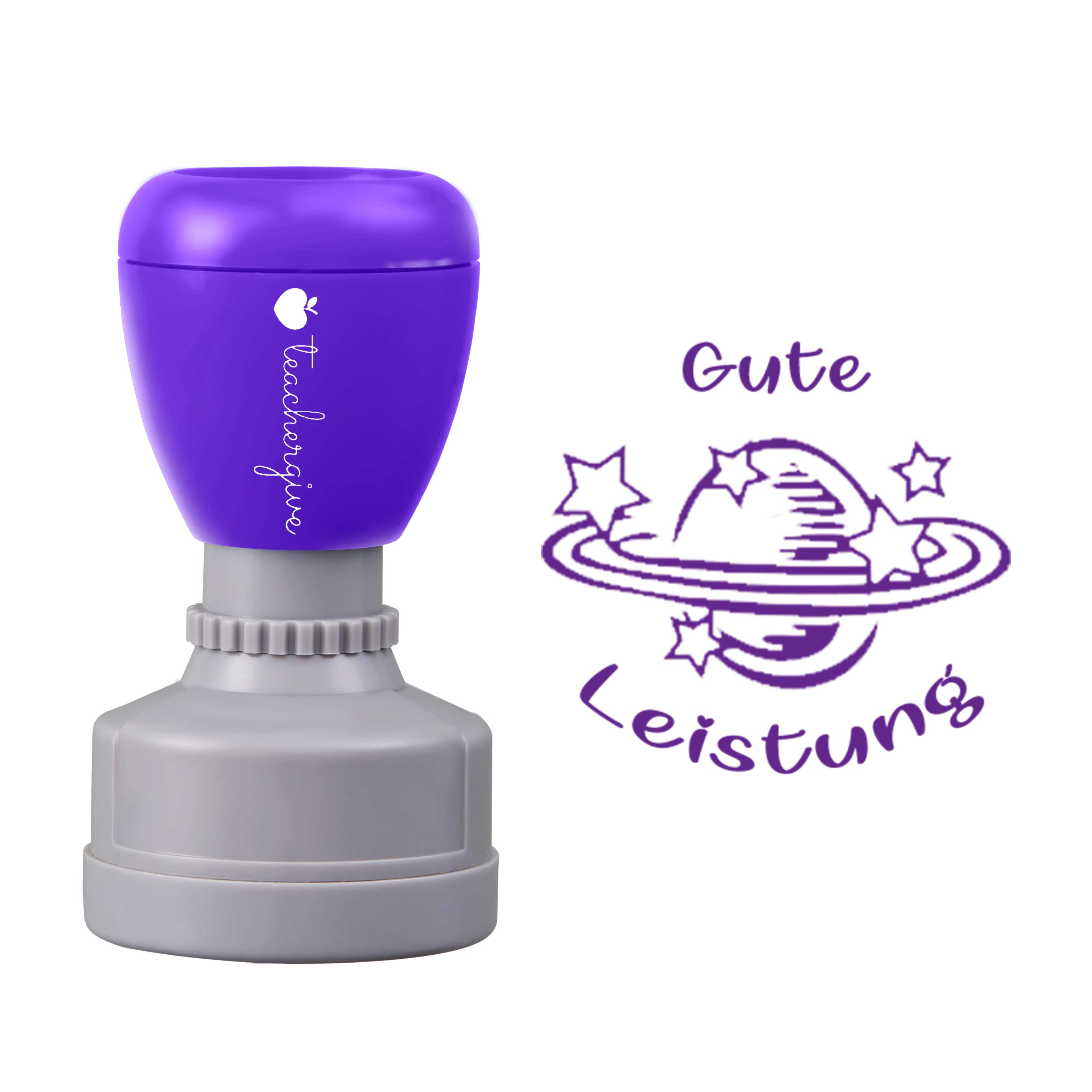 Gute Leistung Lehrer Stempel