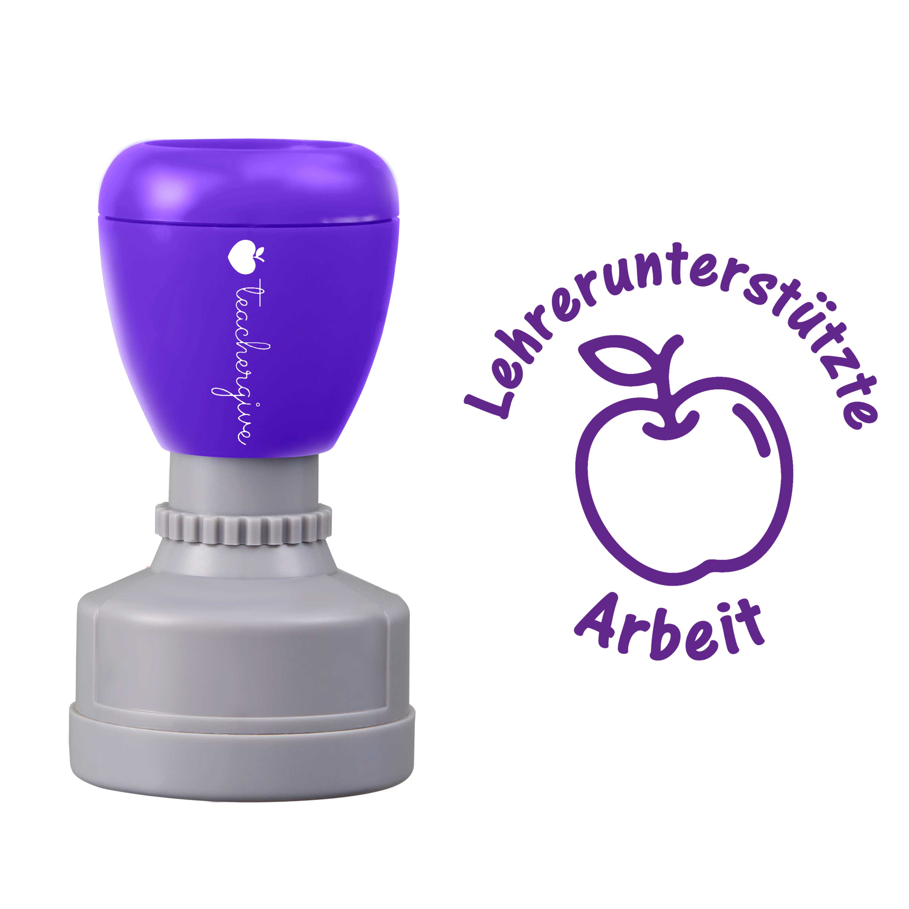 Lehrerunterstützte Arbeit Stempel