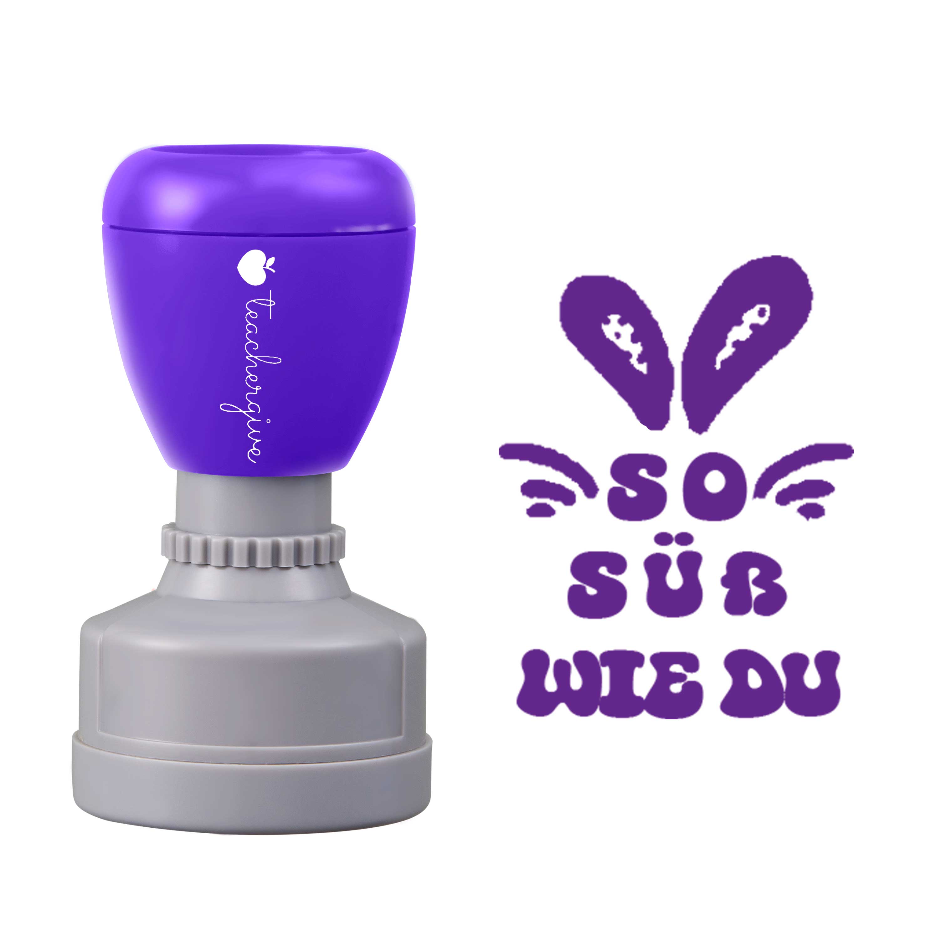 So süß wie du Lehrer Stempel