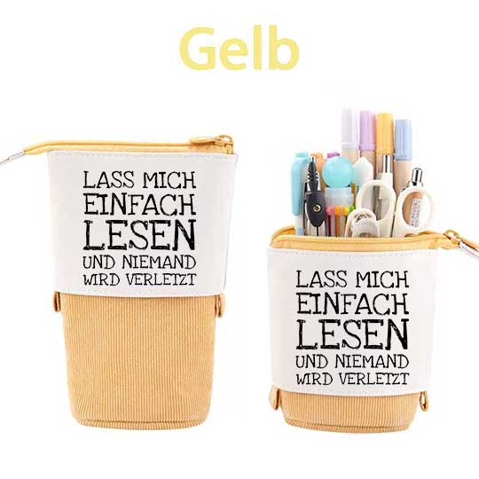 Lass mich einfach lesen und niemand wird verletzt Federmäppchen Mäppchen